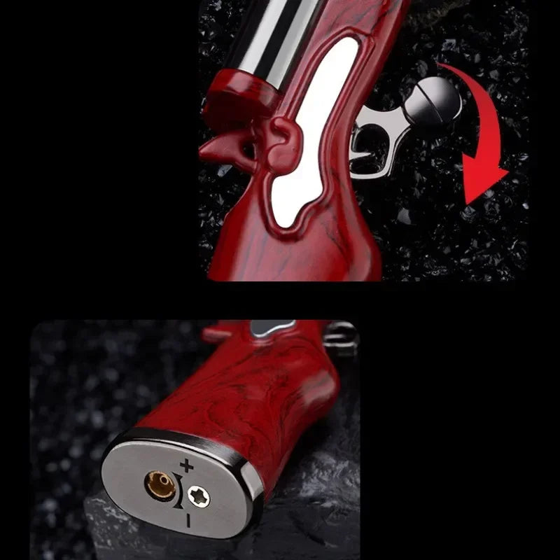 Mini Gun Dual Flames Lighter